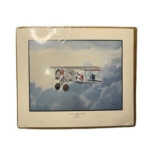 Casey Holtzinger US Navy Boeing F4B-2 Fighter Plane Prnt 1928 Aviation Art 15x13